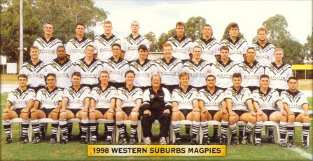 1998 Western Suburbs Magpies
