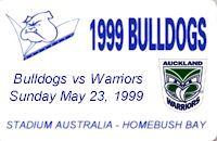 Round 12: Bulldogs v Auckland Warriors