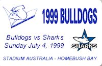Round 18: Bulldogs v Cronulla Sharks