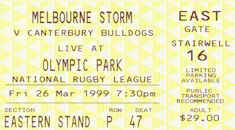 Semi Final: Bulldogs v Melbourne Storm